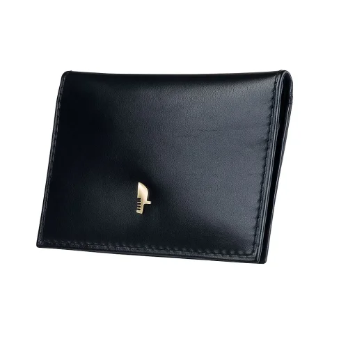 Czarny skórzany portfel Puccini – dodatkowe ujęcie Black leather Puccini wallet – additional shot